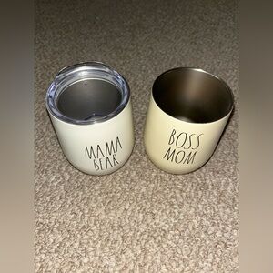 Rae Dunn Mom Wine Tumblers